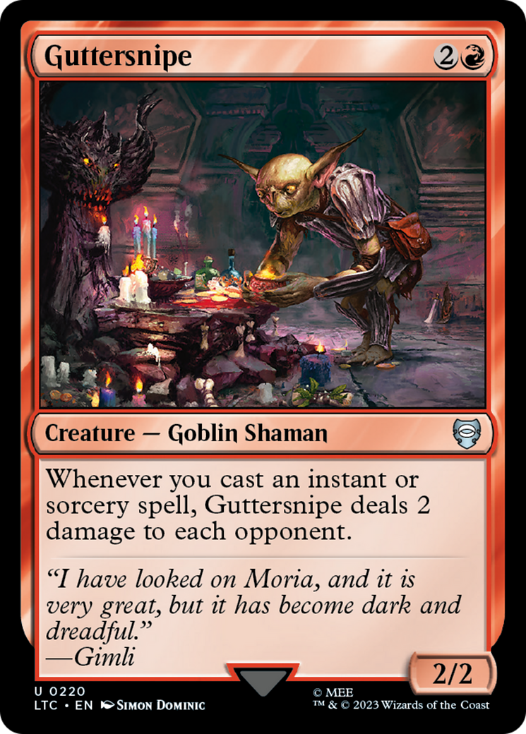 Guttersnipe [The Lord of the Rings: Tales of Middle-Earth Commander] | Jomio and Rueliete's Cards and Comics