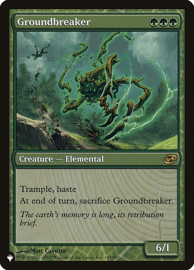 Groundbreaker [The List] | Jomio and Rueliete's Cards and Comics