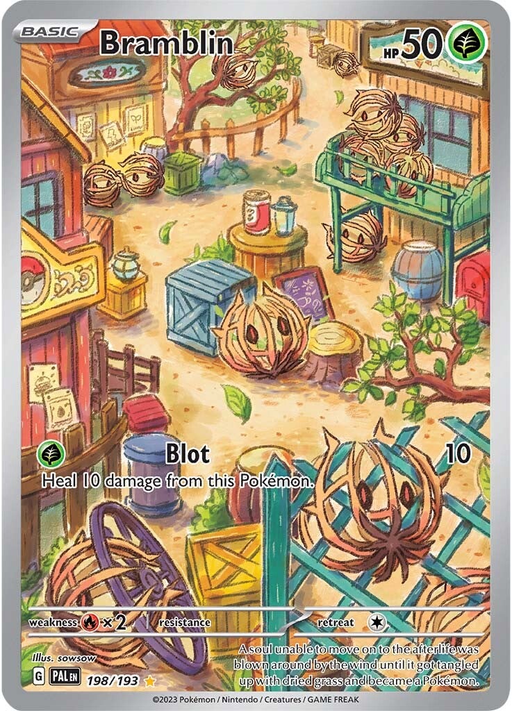 Bramblin (198/193) [Scarlet & Violet: Paldea Evolved] | Jomio and Rueliete's Cards and Comics