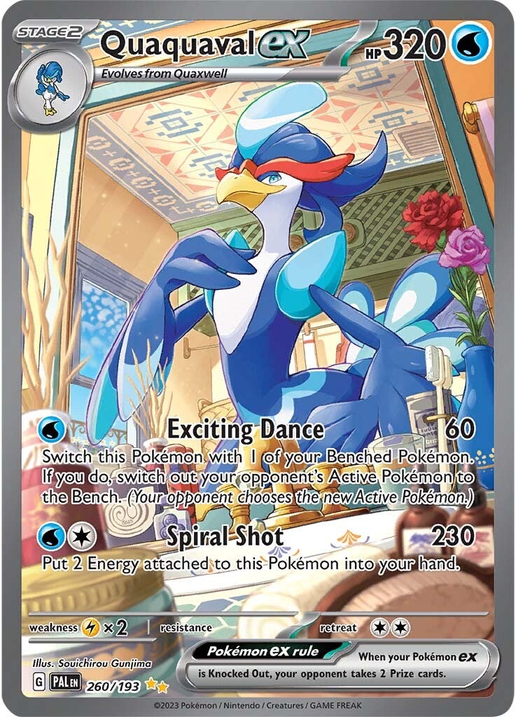 Quaquaval ex (260/193) [Scarlet & Violet: Paldea Evolved] | Jomio and Rueliete's Cards and Comics