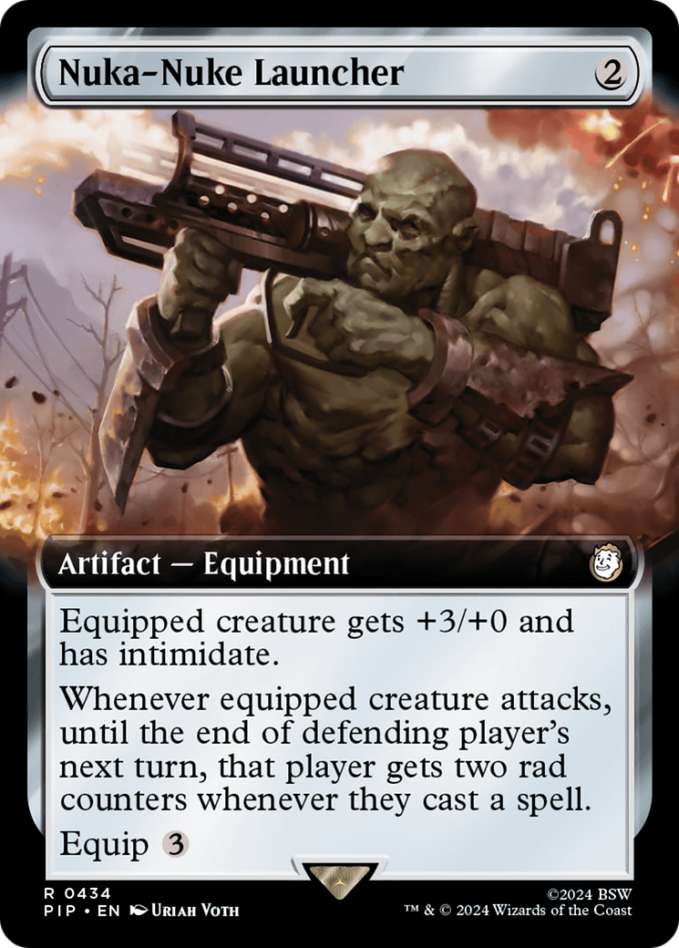 Nuka-Nuke Launcher (Extended Art) [Fallout] | Jomio and Rueliete's Cards and Comics