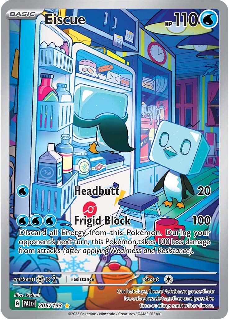 Eiscue (205/193) [Scarlet & Violet: Paldea Evolved] | Jomio and Rueliete's Cards and Comics