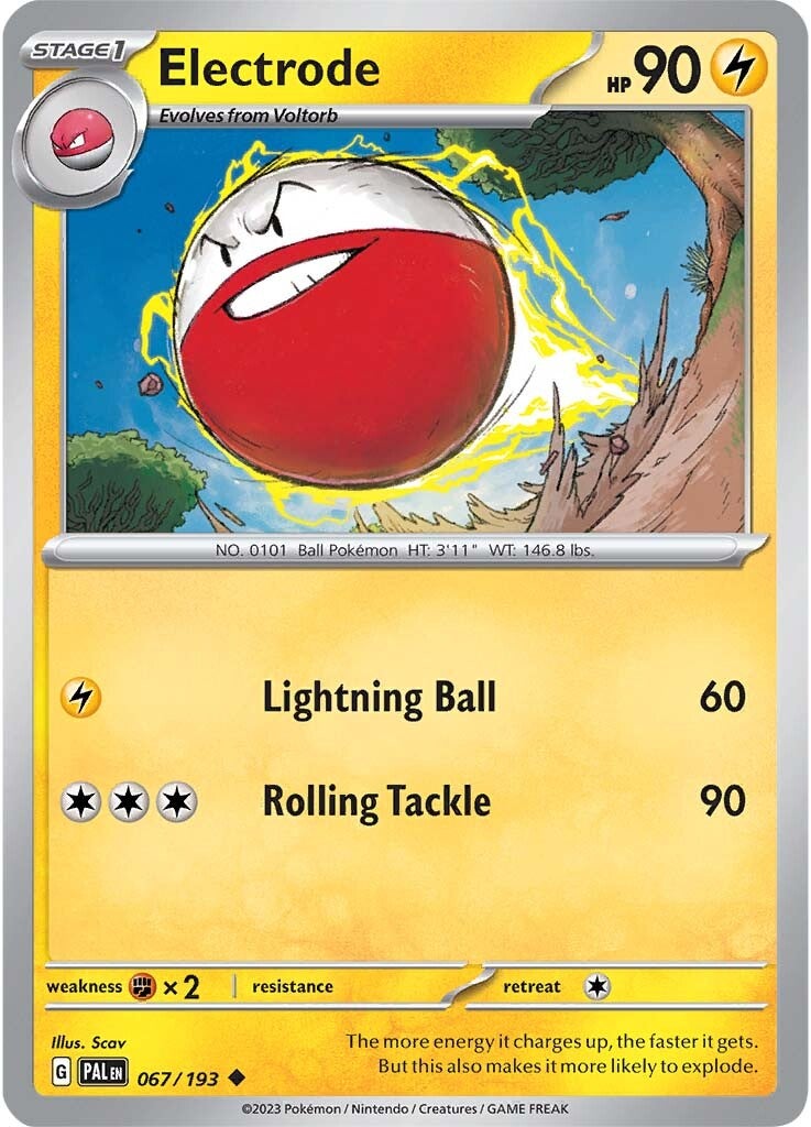 Electrode (067/193) [Scarlet & Violet: Paldea Evolved] | Jomio and Rueliete's Cards and Comics