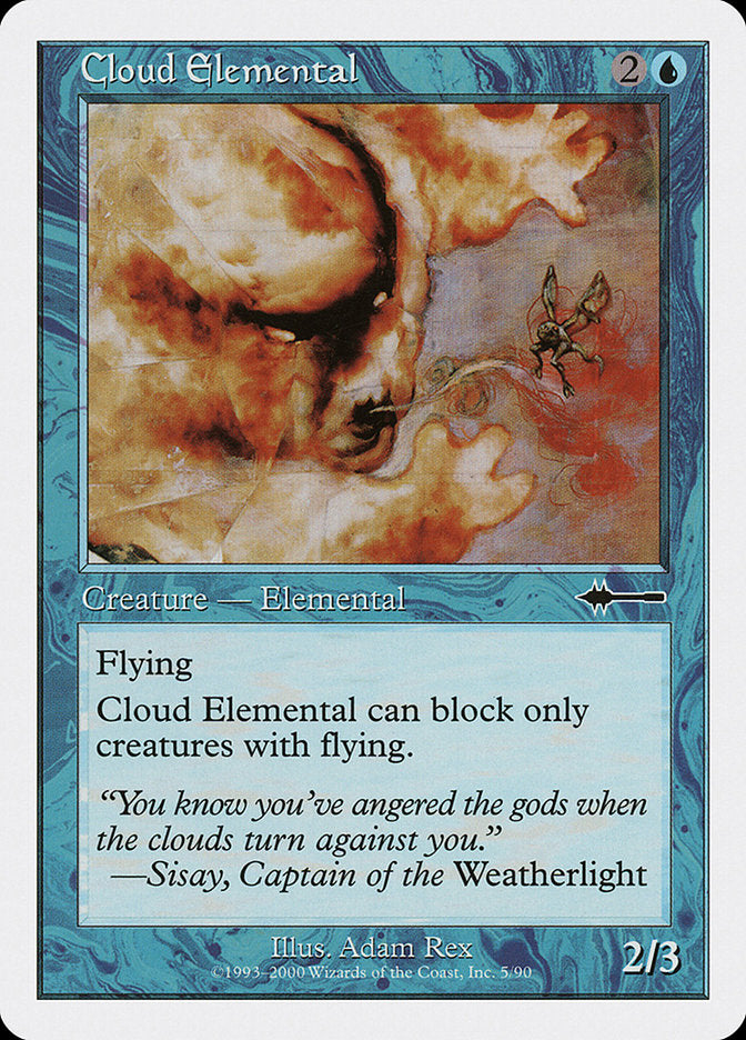 Cloud Elemental [Beatdown] | Jomio and Rueliete's Cards and Comics
