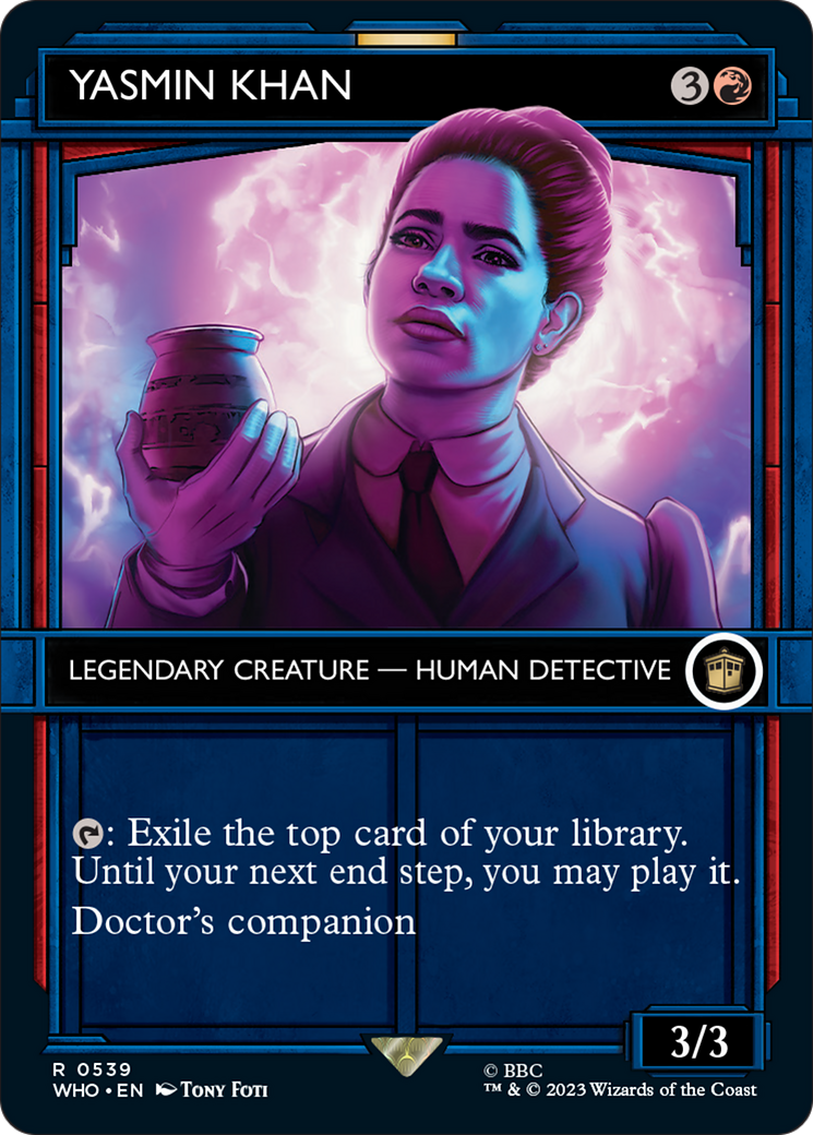 Yasmin Khan (Showcase) [Doctor Who] | Jomio and Rueliete's Cards and Comics