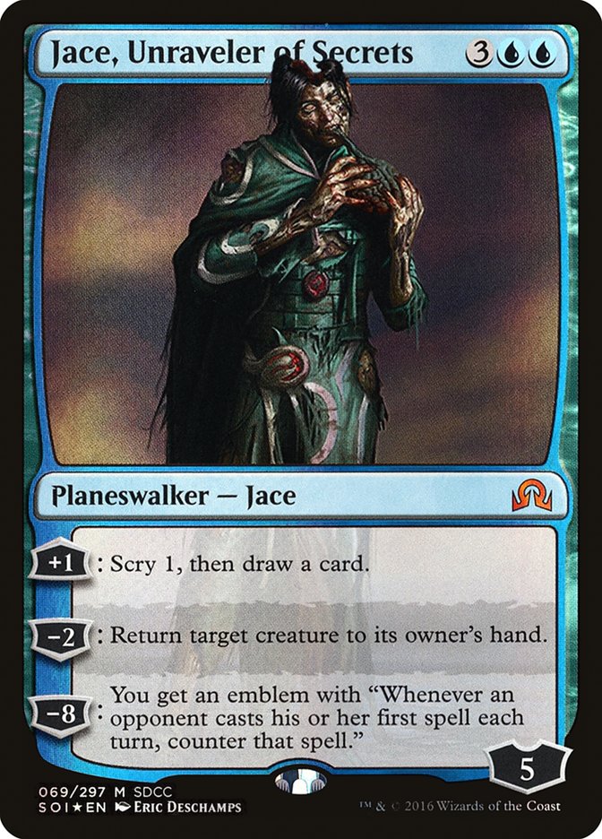 Jace, Unraveler of Secrets [San Diego Comic-Con 2016] | Jomio and Rueliete's Cards and Comics