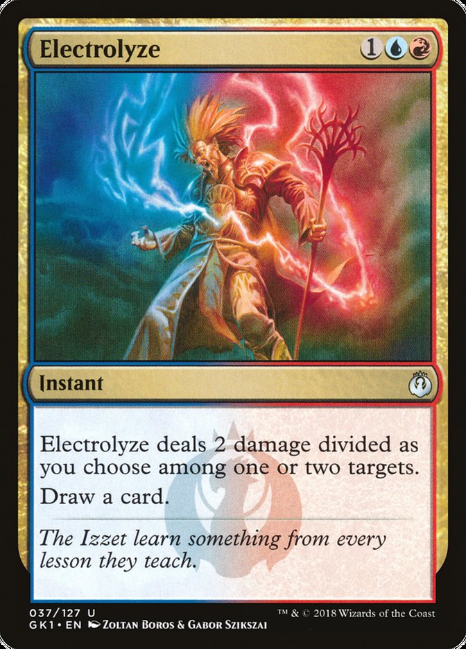 Electrolyze [Guilds of Ravnica Guild Kit] | Jomio and Rueliete's Cards and Comics