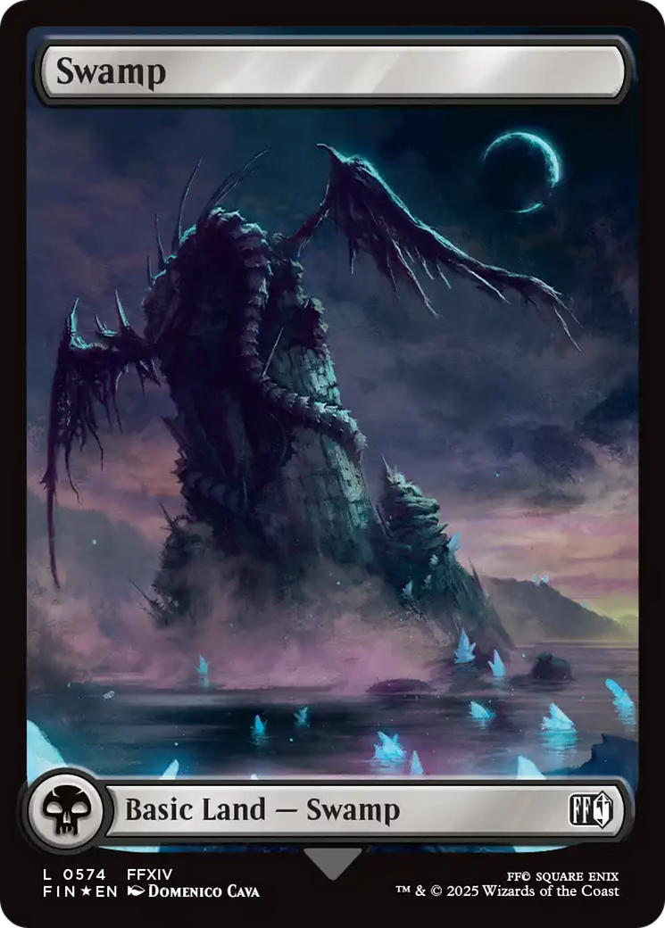 Swamp (0574) (Surge Foil) [FINAL FANTASY] | Jomio and Rueliete's Cards and Comics