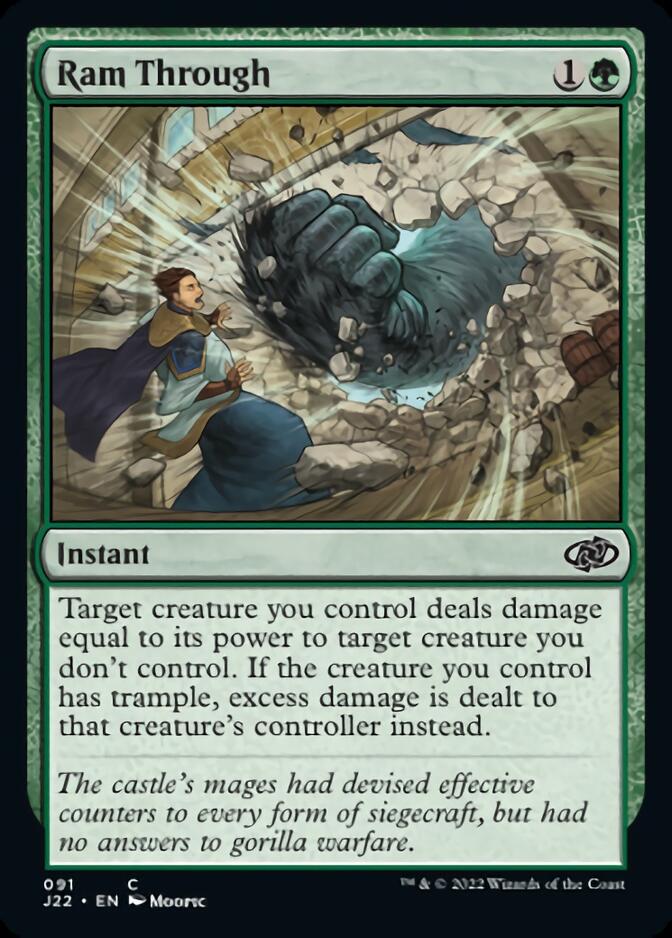 Ram Through [Jumpstart 2022] | Jomio and Rueliete's Cards and Comics