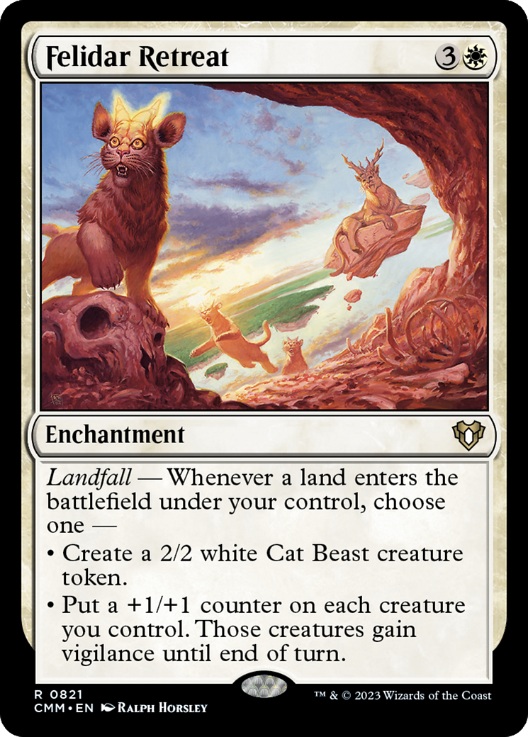 Felidar Retreat [Commander Masters] | Jomio and Rueliete's Cards and Comics