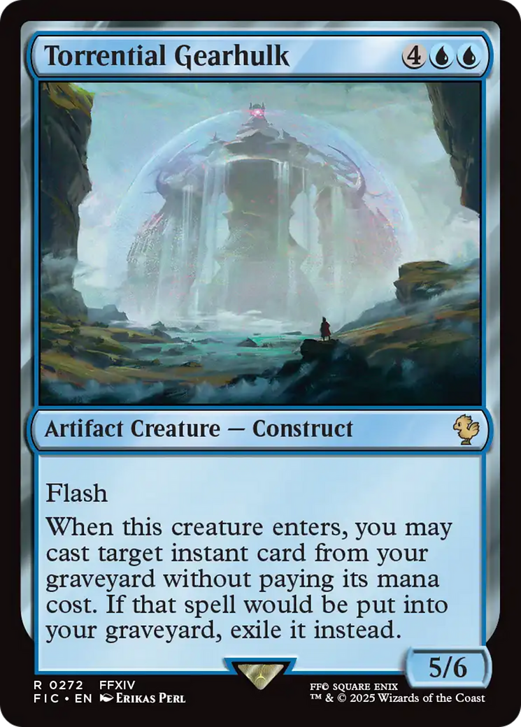 Torrential Gearhulk [FINAL FANTASY Commander] | Jomio and Rueliete's Cards and Comics