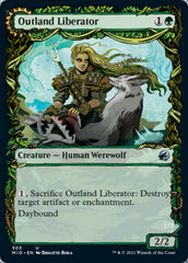 Outland Liberator // Frenzied Trapbreaker (Showcase Equinox) [Innistrad: Midnight Hunt] | Jomio and Rueliete's Cards and Comics