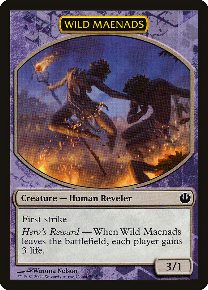 Wild Maenads [Journey into Nyx Defeat a God] | Jomio and Rueliete's Cards and Comics