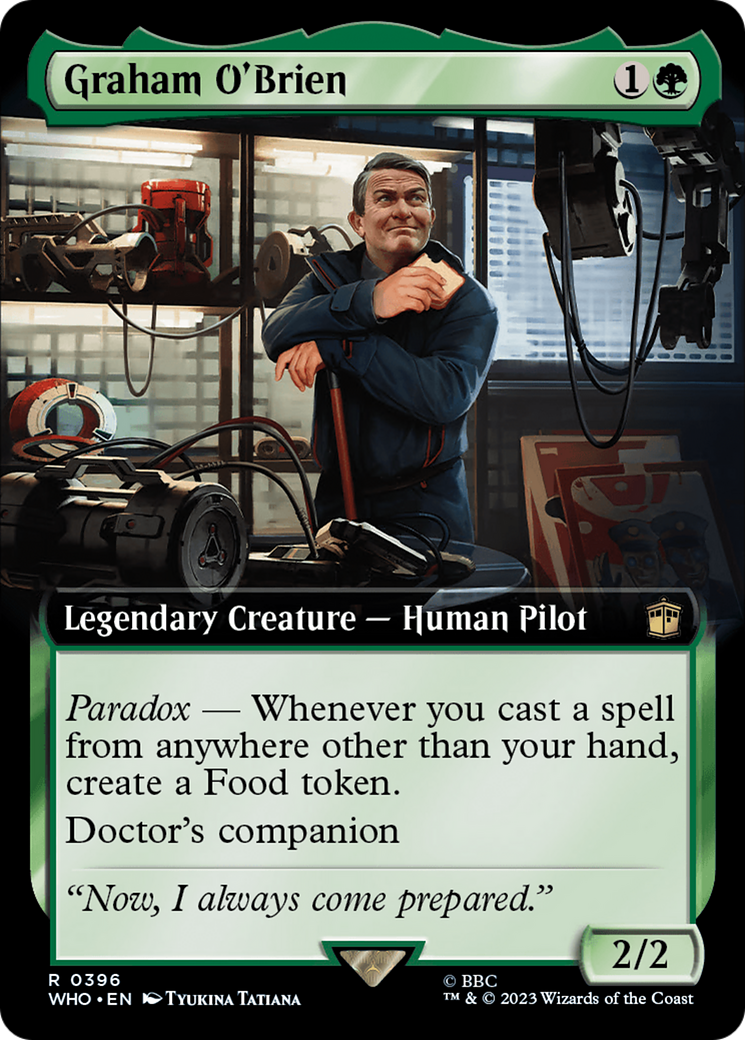 Graham O'Brien (Extended Art) [Doctor Who] | Jomio and Rueliete's Cards and Comics