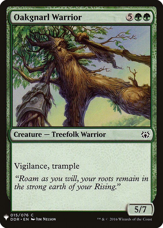 Oakgnarl Warrior [Mystery Booster] | Jomio and Rueliete's Cards and Comics