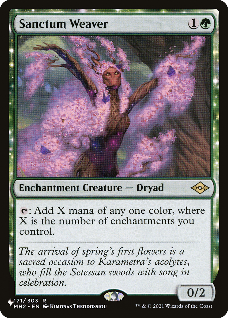 Sanctum Weaver [The List] | Jomio and Rueliete's Cards and Comics
