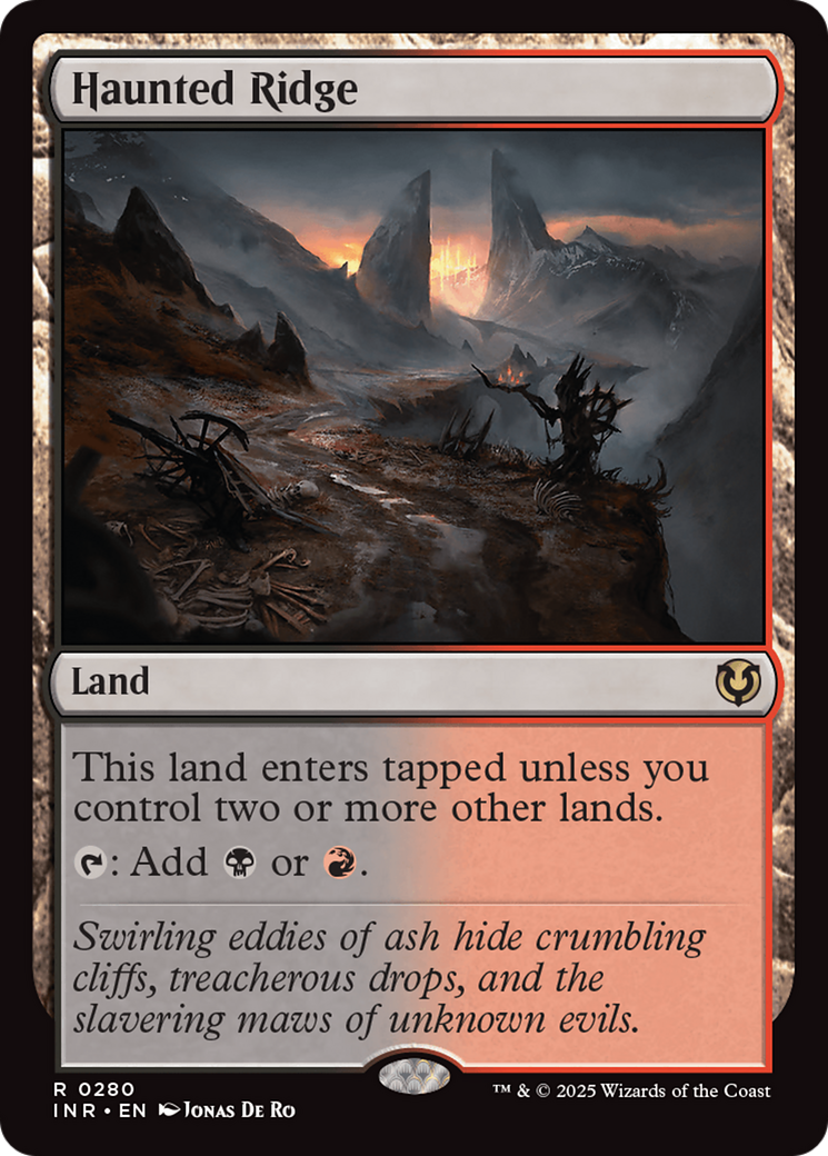 Haunted Ridge [Innistrad Remastered] | Jomio and Rueliete's Cards and Comics