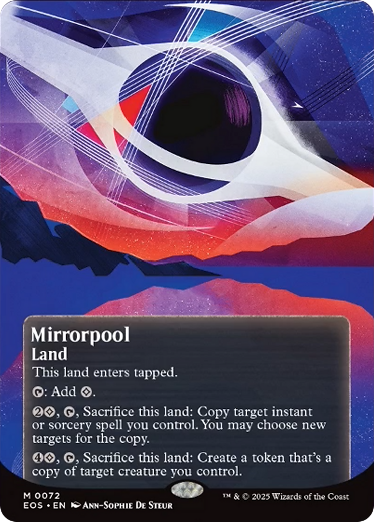 Mirrorpool (0072) (Borderless) [Edge of Eternities: Stellar Sights] | Jomio and Rueliete's Cards and Comics