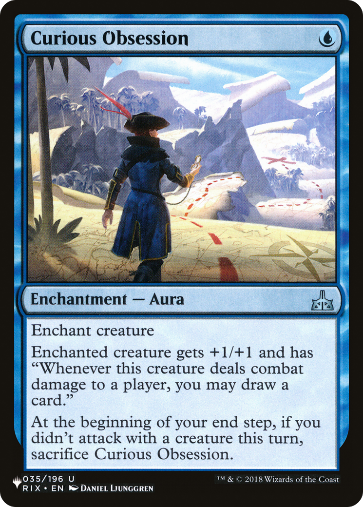 Curious Obsession [The List] | Jomio and Rueliete's Cards and Comics