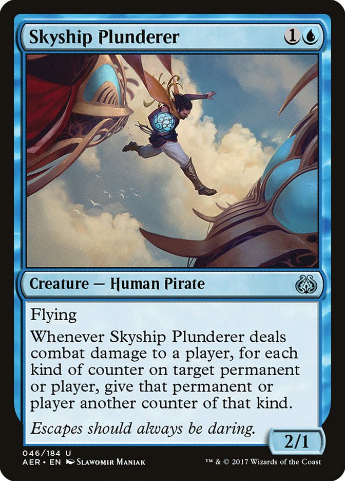 Skyship Plunderer [Aether Revolt] | Jomio and Rueliete's Cards and Comics