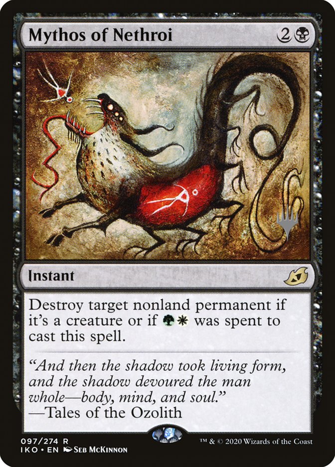 Mythos of Nethroi (Promo Pack) [Ikoria: Lair of Behemoths Promos] | Jomio and Rueliete's Cards and Comics