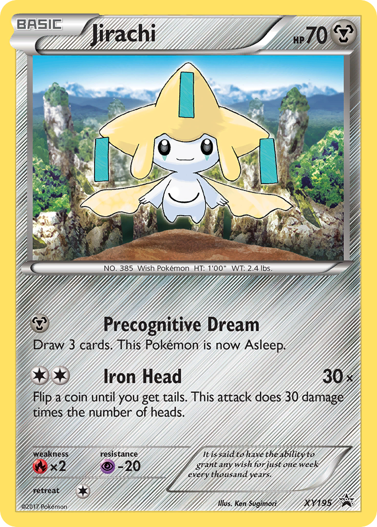 Jirachi (XY195) [XY: Black Star Promos] | Jomio and Rueliete's Cards and Comics