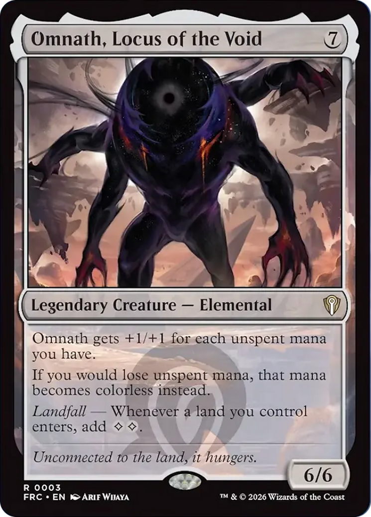 Omnath, Locus of the Void [Reality Fracture Commander] | Jomio and Rueliete's Cards and Comics