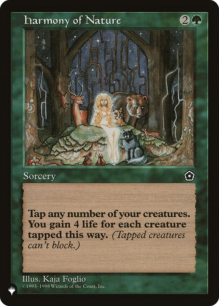 Harmony of Nature [The List] | Jomio and Rueliete's Cards and Comics