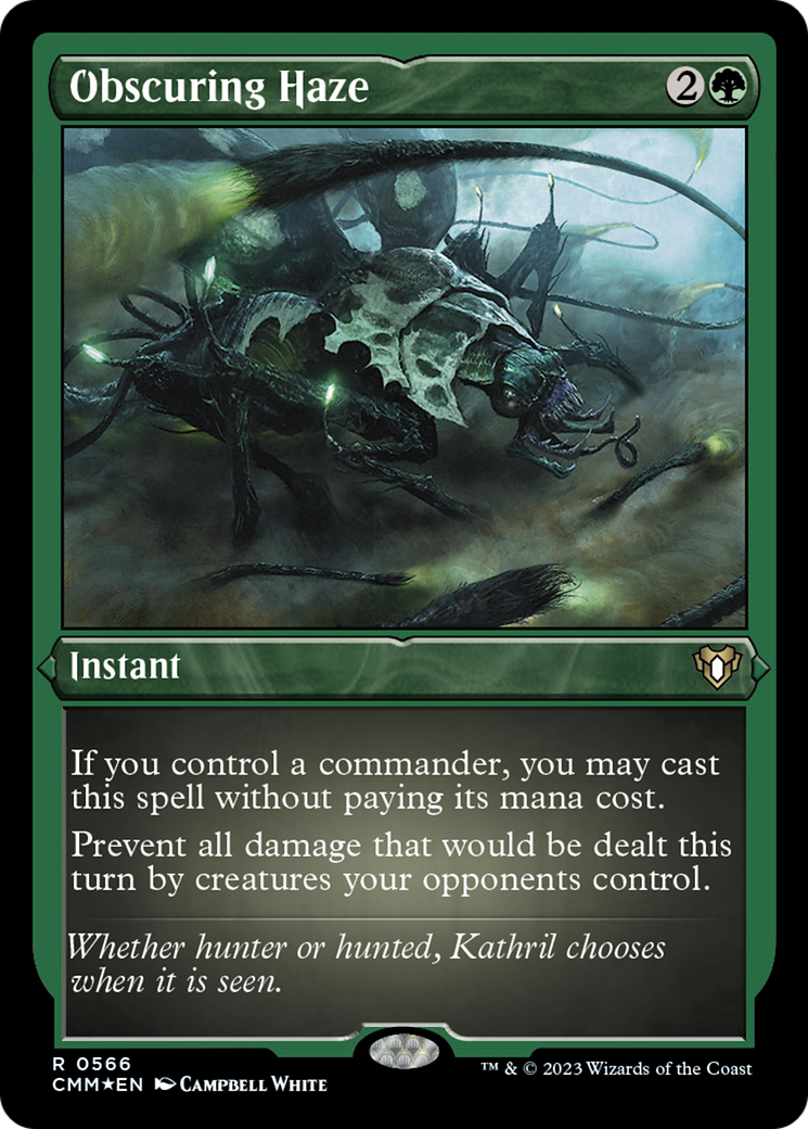 Obscuring Haze (Foil Etched) [Commander Masters] | Jomio and Rueliete's Cards and Comics