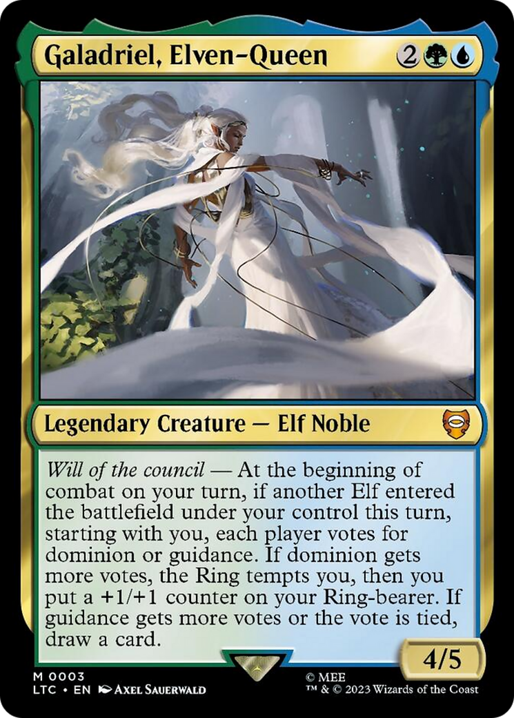 Galadriel, Elven-Queen [The Lord of the Rings: Tales of Middle-Earth Commander] | Jomio and Rueliete's Cards and Comics