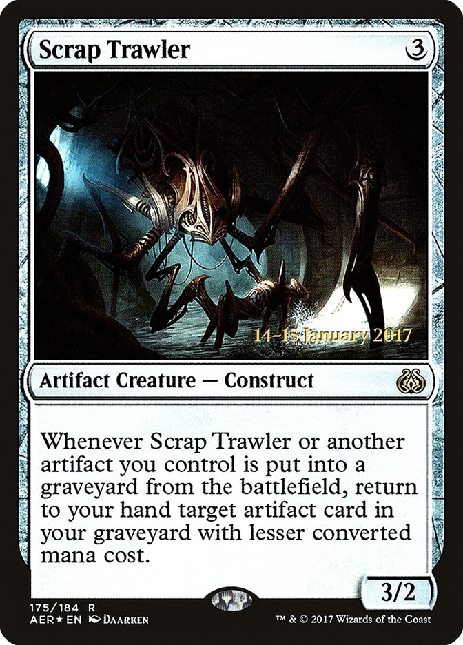 Scrap Trawler [Aether Revolt Prerelease Promos] | Jomio and Rueliete's Cards and Comics