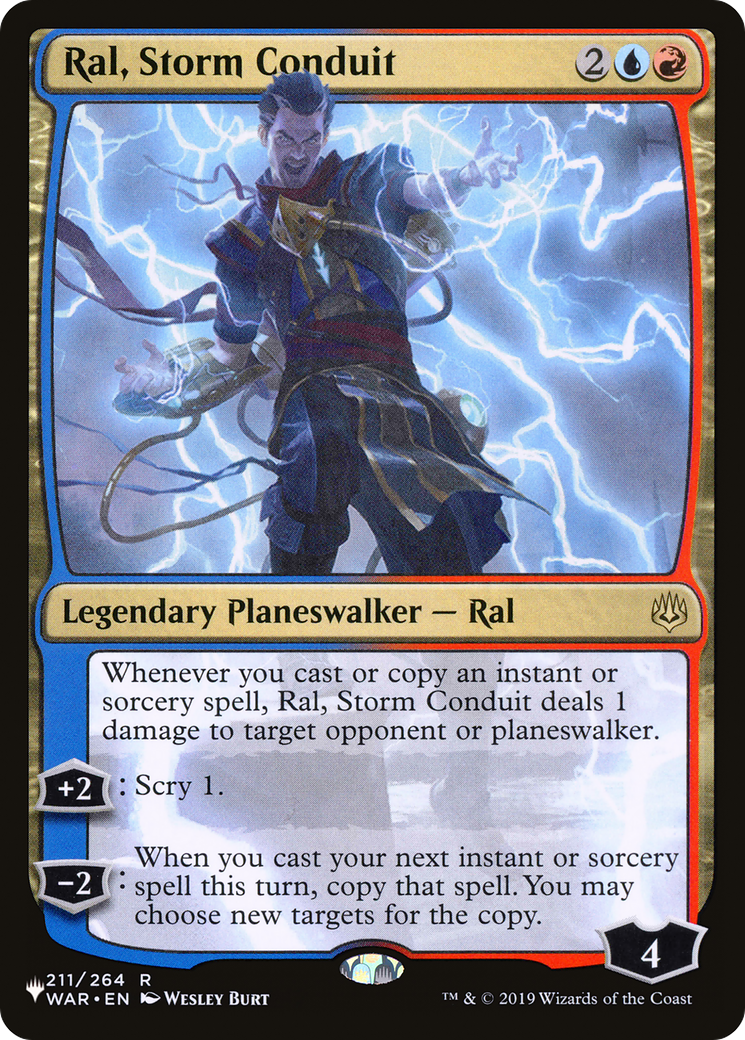 Ral, Storm Conduit [The List] | Jomio and Rueliete's Cards and Comics