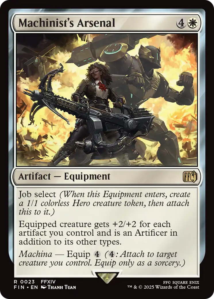 Machinist's Arsenal [FINAL FANTASY] | Jomio and Rueliete's Cards and Comics