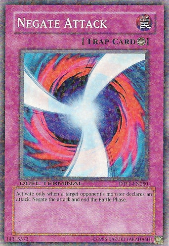 Negate Attack [DT01-EN050] Common | Jomio and Rueliete's Cards and Comics