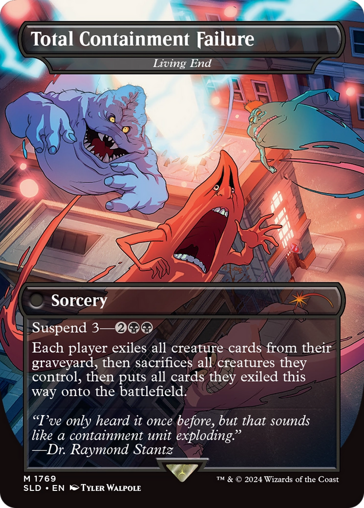 Total Containment Failure - Living End [Secret Lair Drop Series] | Jomio and Rueliete's Cards and Comics