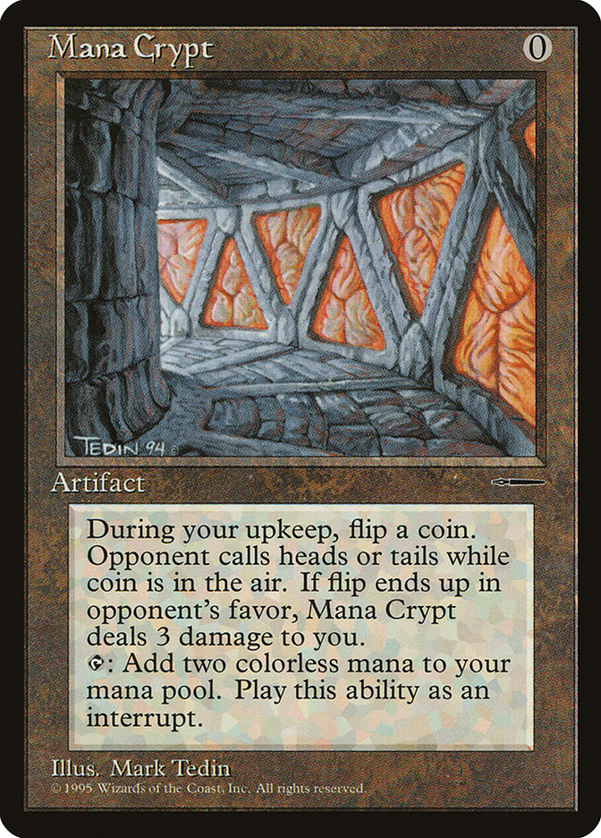 Mana Crypt (Book Promo) [HarperPrism Book Promos] | Jomio and Rueliete's Cards and Comics