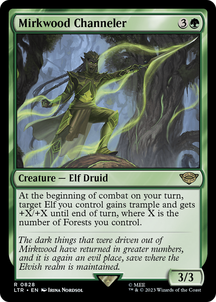 Mirkwood Channeler [The Lord of the Rings: Tales of Middle-Earth] | Jomio and Rueliete's Cards and Comics