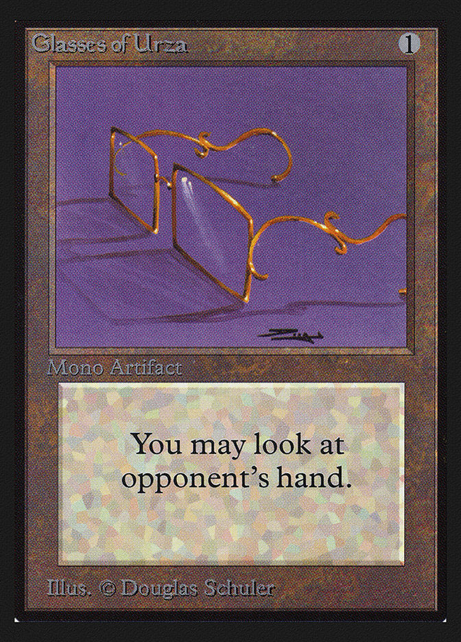 Glasses of Urza [Collectors' Edition] | Jomio and Rueliete's Cards and Comics