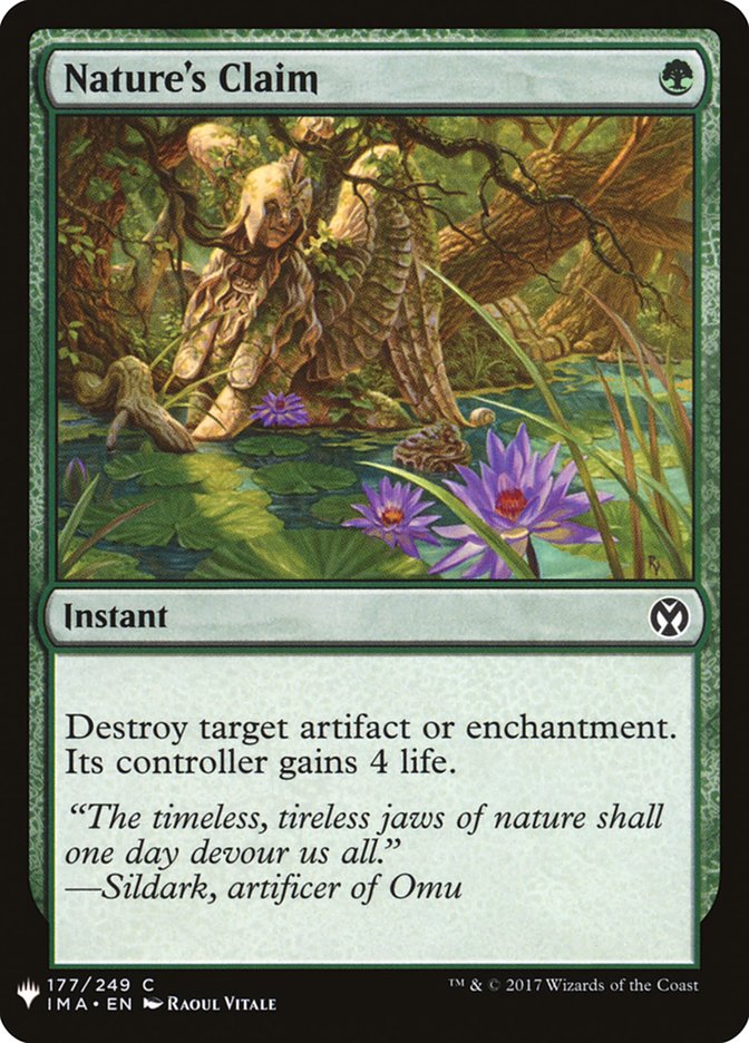 Nature's Claim [Mystery Booster] | Jomio and Rueliete's Cards and Comics
