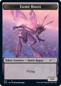 Faerie Rogue Token (015) [Secret Lair Drop Series] | Jomio and Rueliete's Cards and Comics