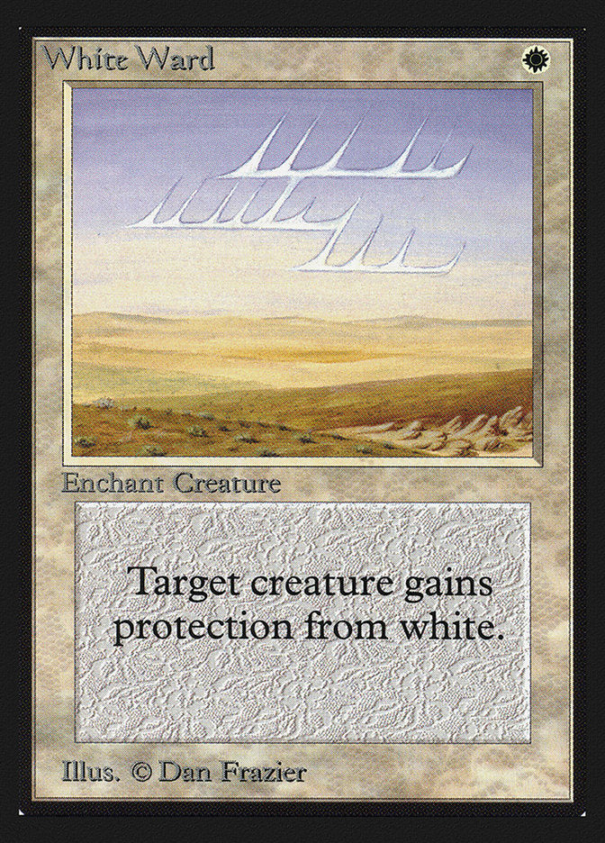 White Ward [International Collectors' Edition] | Jomio and Rueliete's Cards and Comics