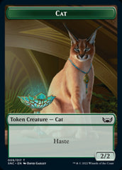 Cat // Citizen Double-Sided Token [Streets of New Capenna Tokens] | Jomio and Rueliete's Cards and Comics