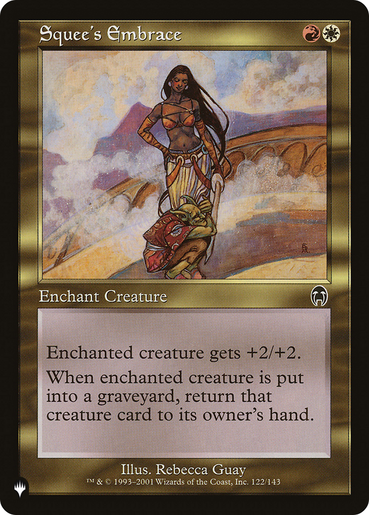 Squee's Embrace [The List] | Jomio and Rueliete's Cards and Comics