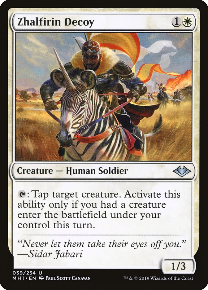 Zhalfirin Decoy [Modern Horizons] | Jomio and Rueliete's Cards and Comics