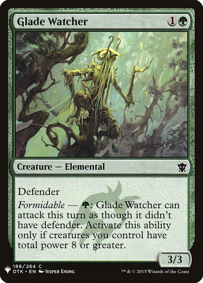 Glade Watcher [Mystery Booster] | Jomio and Rueliete's Cards and Comics