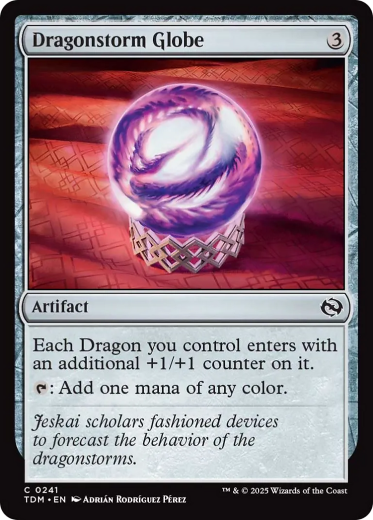 Dragonstorm Globe [Tarkir: Dragonstorm] | Jomio and Rueliete's Cards and Comics