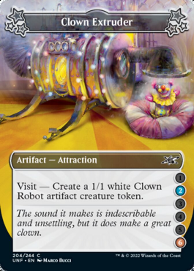 Clown Extruder (2-6) [Unfinity] | Jomio and Rueliete's Cards and Comics