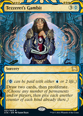 Tezzeret's Gambit [Strixhaven: School of Mages Mystical Archive] | Jomio and Rueliete's Cards and Comics