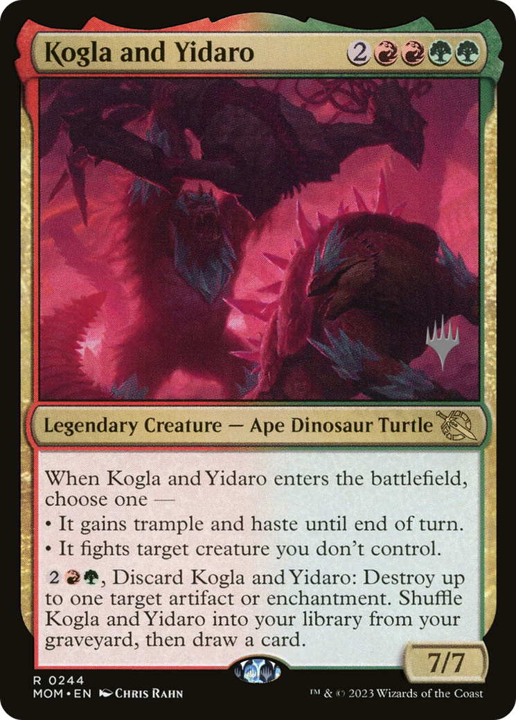 Kogla and Yidaro (Promo Pack) [March of the Machine Promos] | Jomio and Rueliete's Cards and Comics