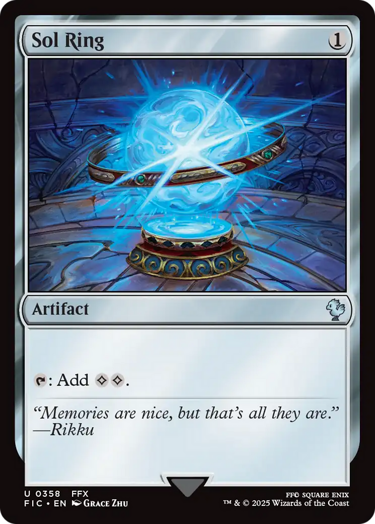Sol Ring (0358) [FINAL FANTASY Commander] | Jomio and Rueliete's Cards and Comics